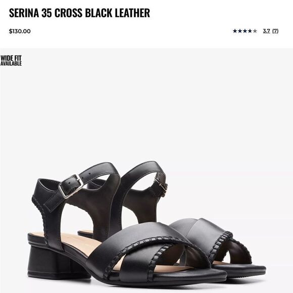 - NEW! 🇬🇧Clarks Serina 35 Cross WIDE 41.5 - Picture 2 of 16